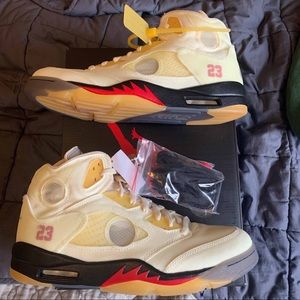 Jordan 5 Retro OFF-WHITE ' Sail '